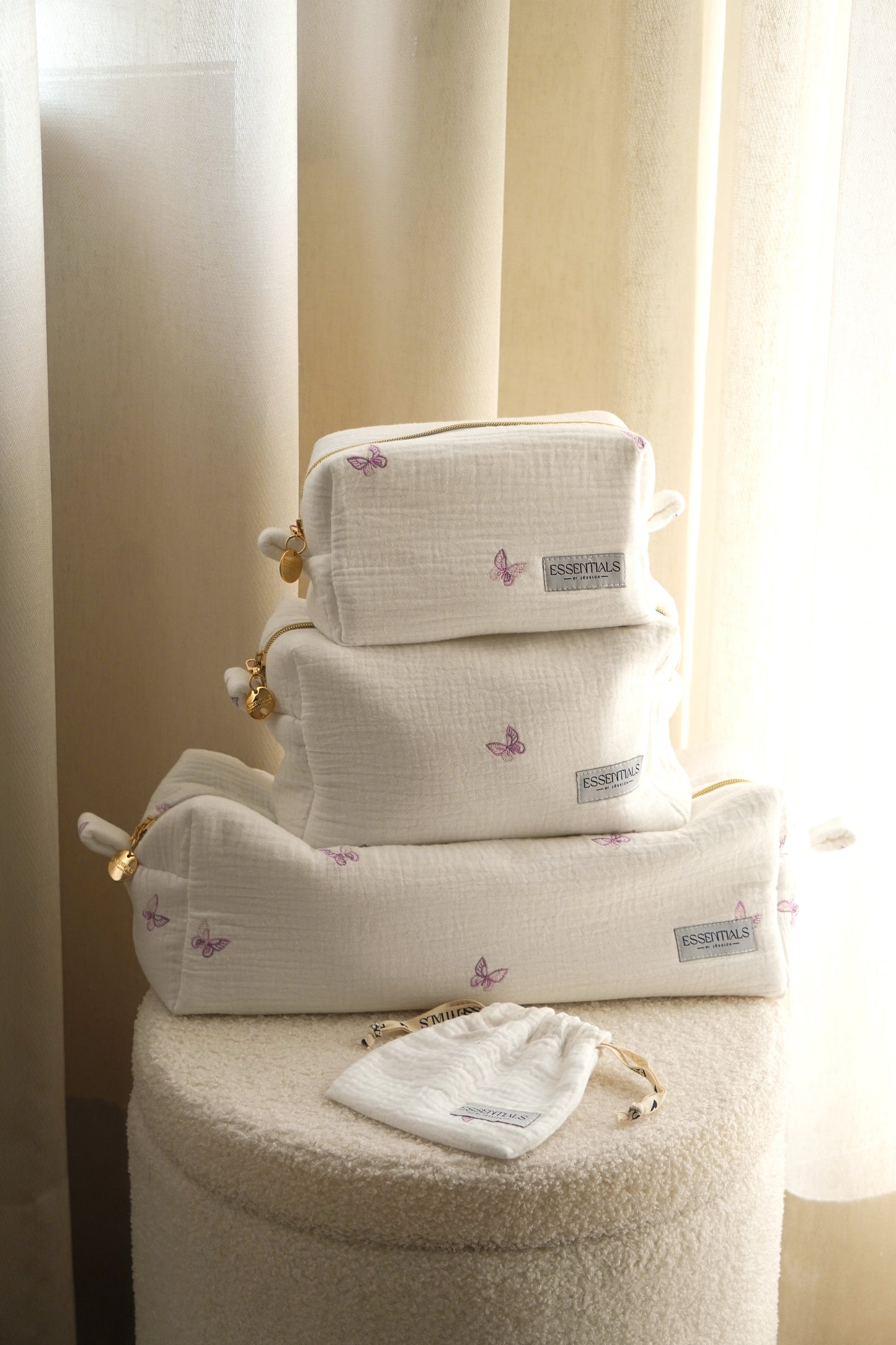 BUTTERFLY PINK Small Bag