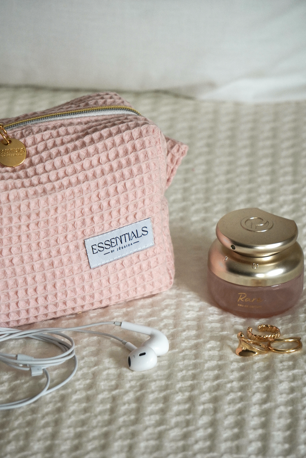 WAFFLE ROSE Small Bag