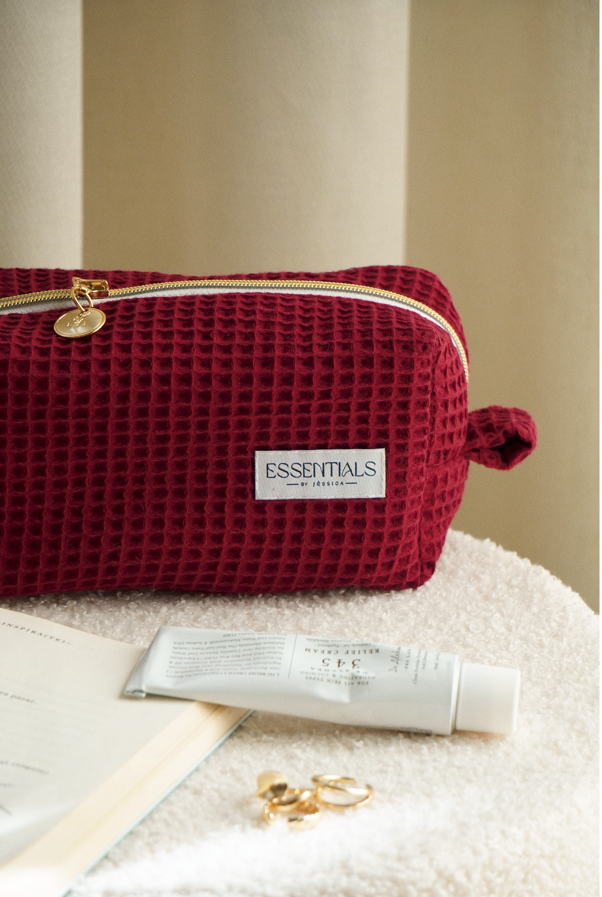 WAFFLE CHERRY Small Bag