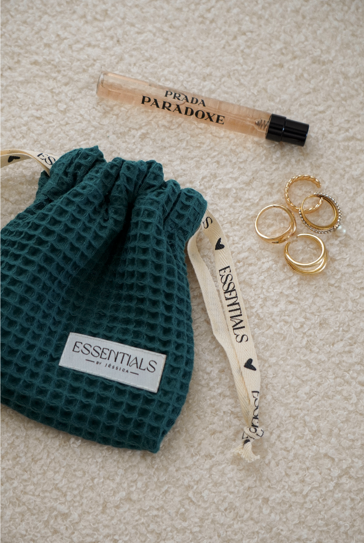 WAFFLE EMERALD Mini Bag