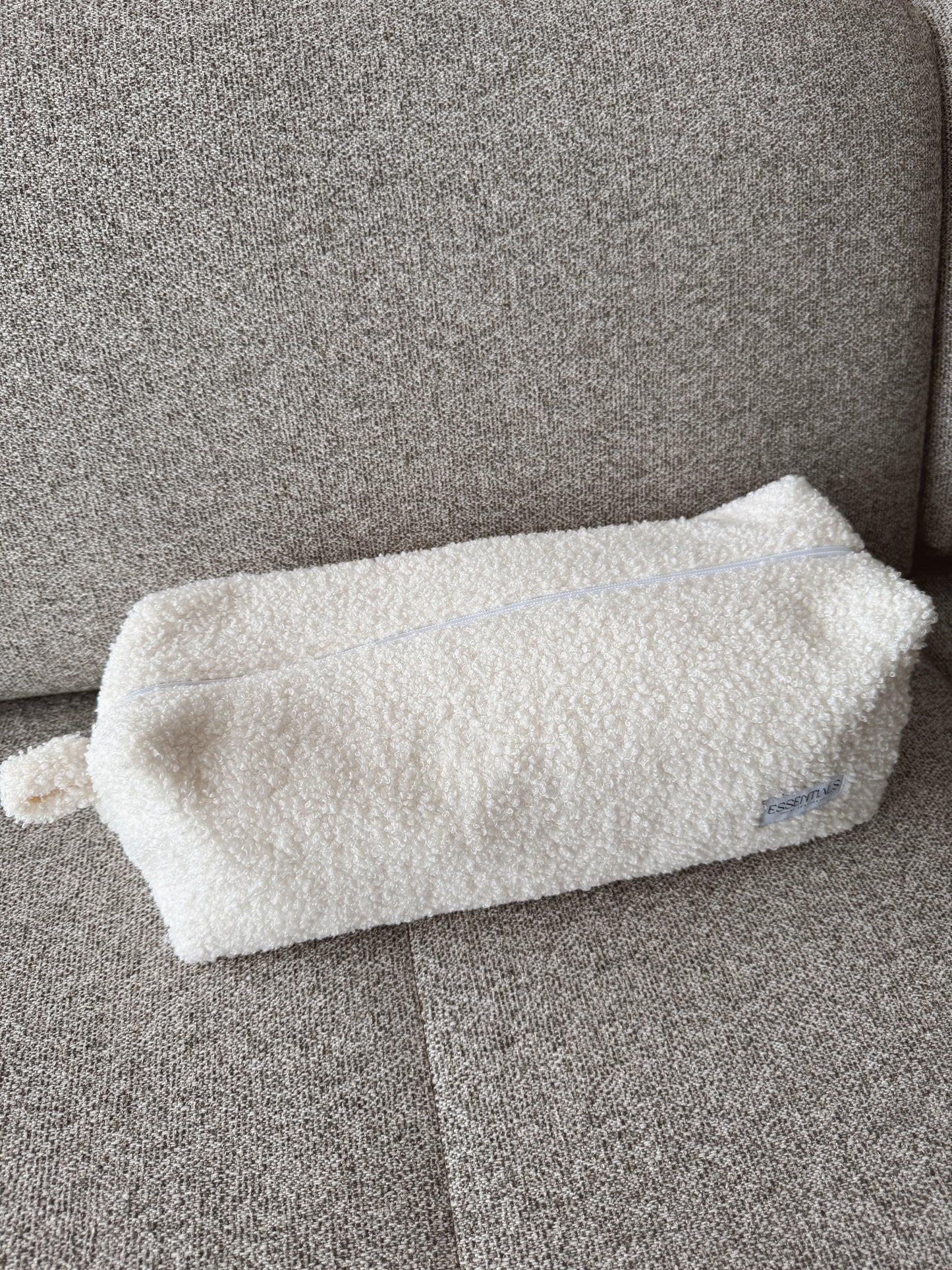 TEDDY CREAM Hair Tool Bag - Silver Edition