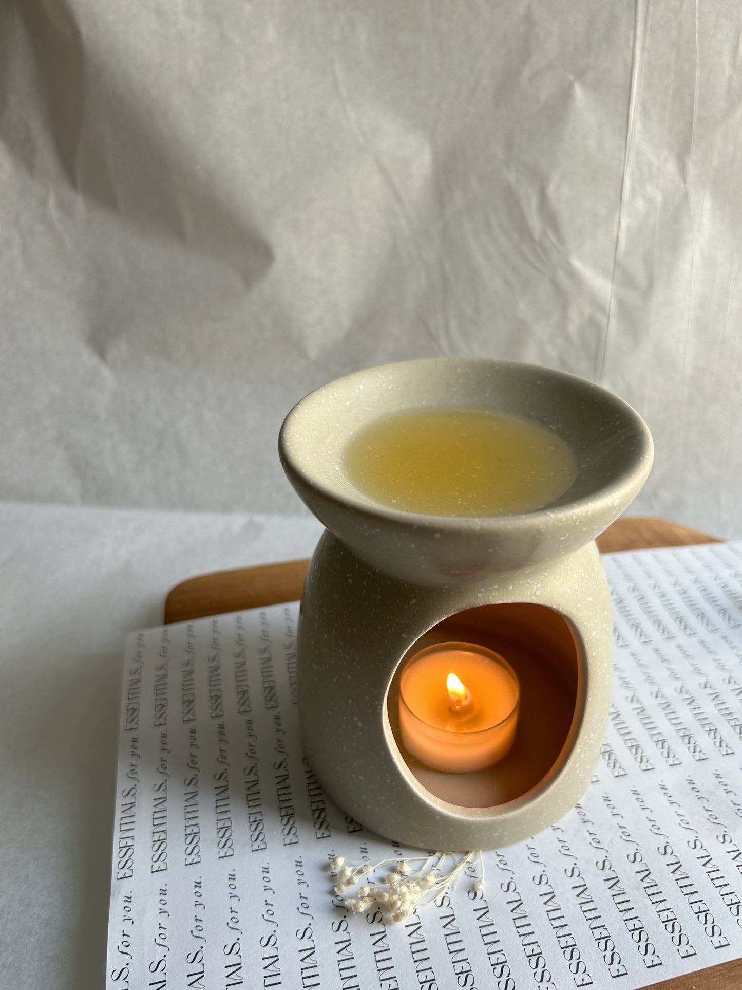 BEIGE Wax Burner