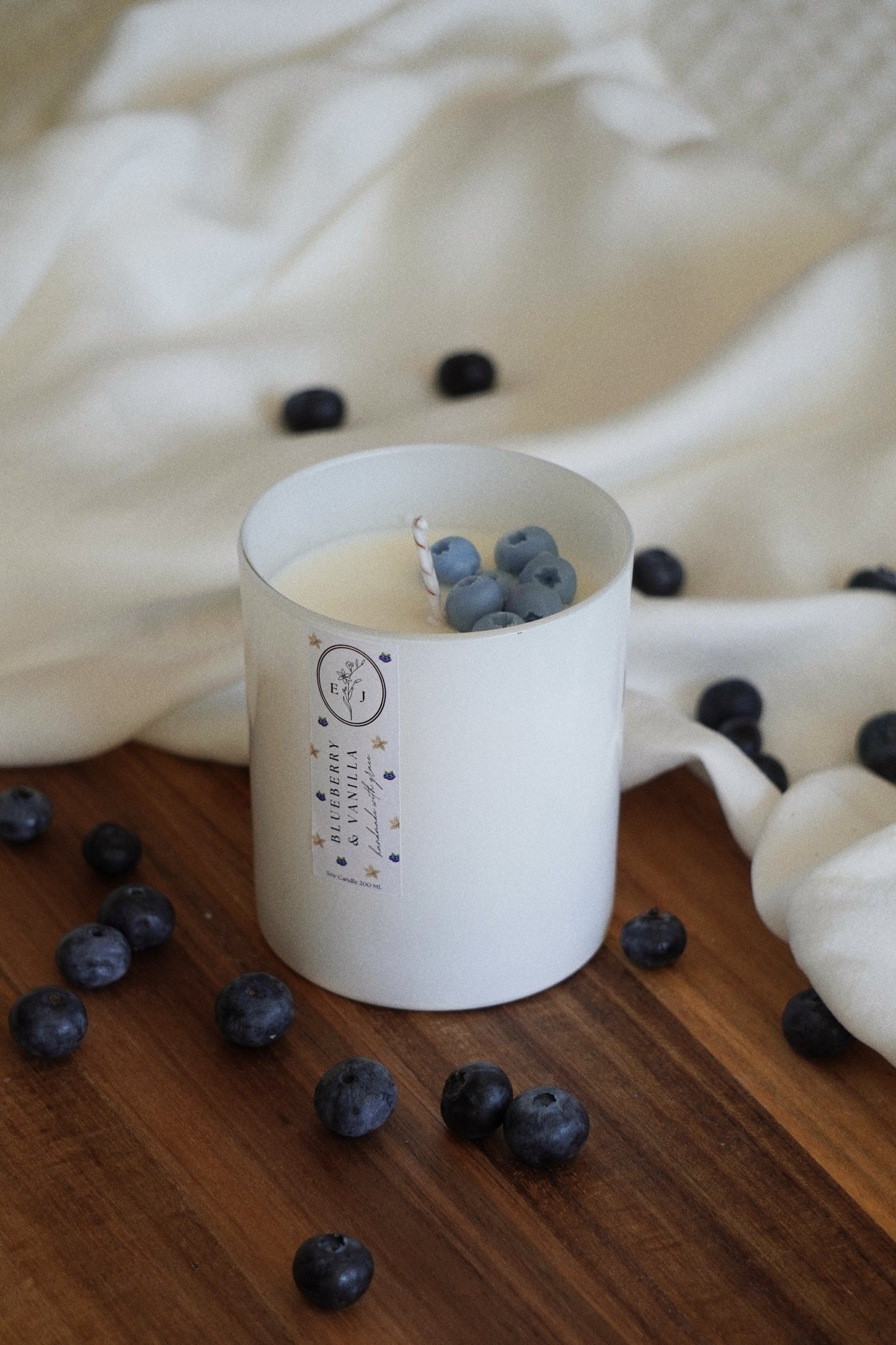 BLUEBERRY & VANILLA Vela