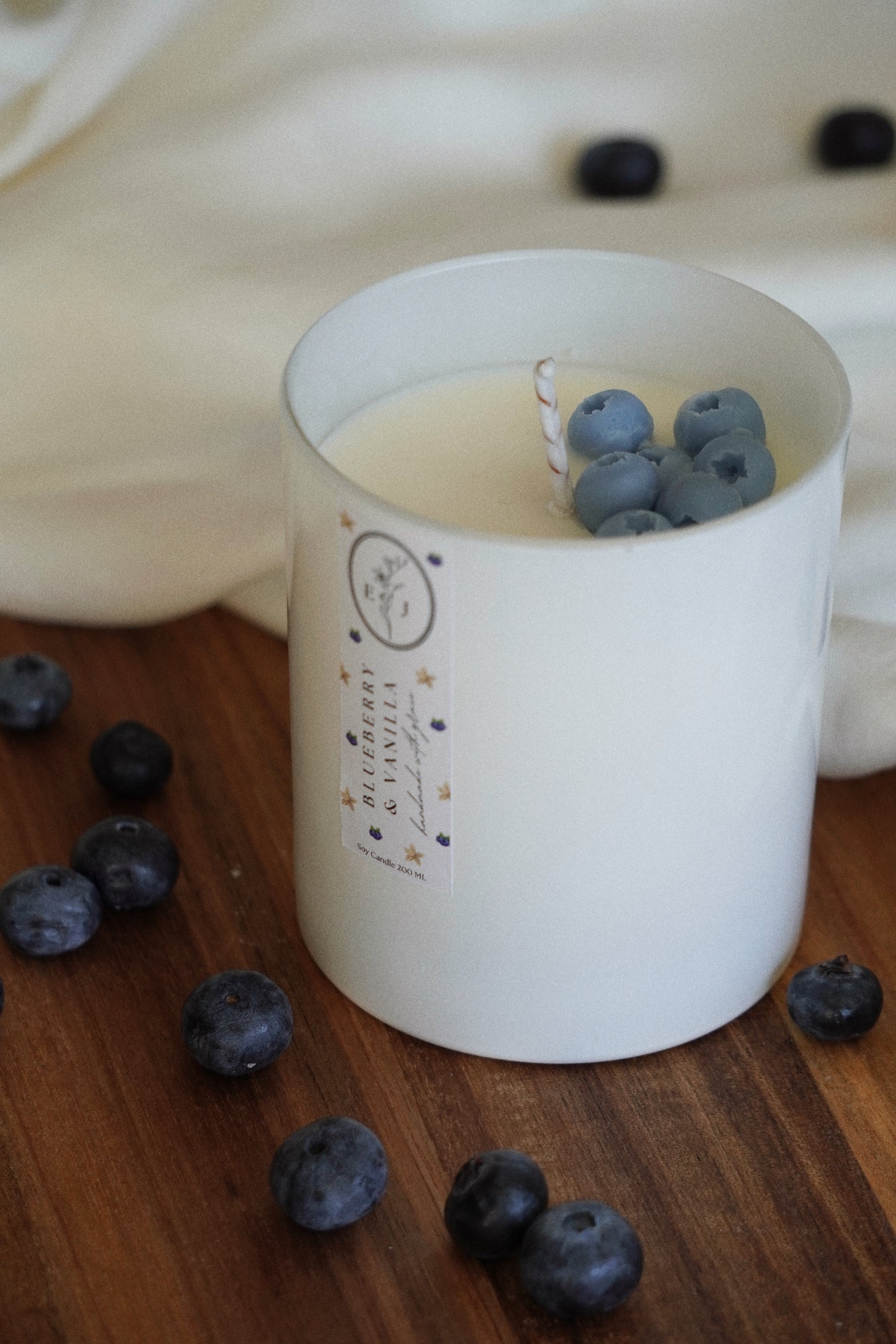 BLUEBERRY & VANILLA Vela