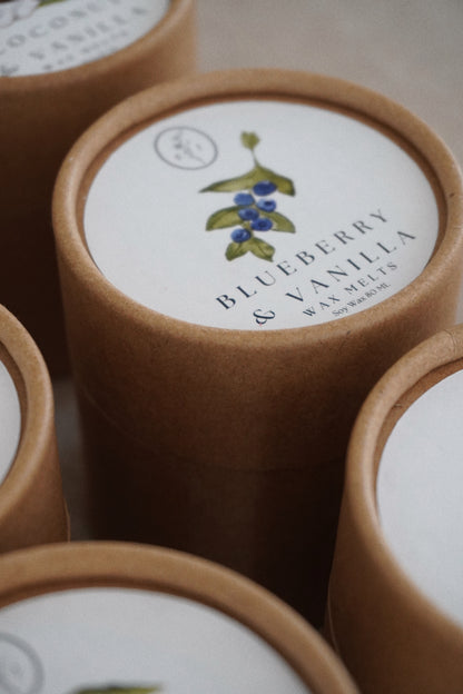 BLUEBERRY & VANILLA Wax Melts