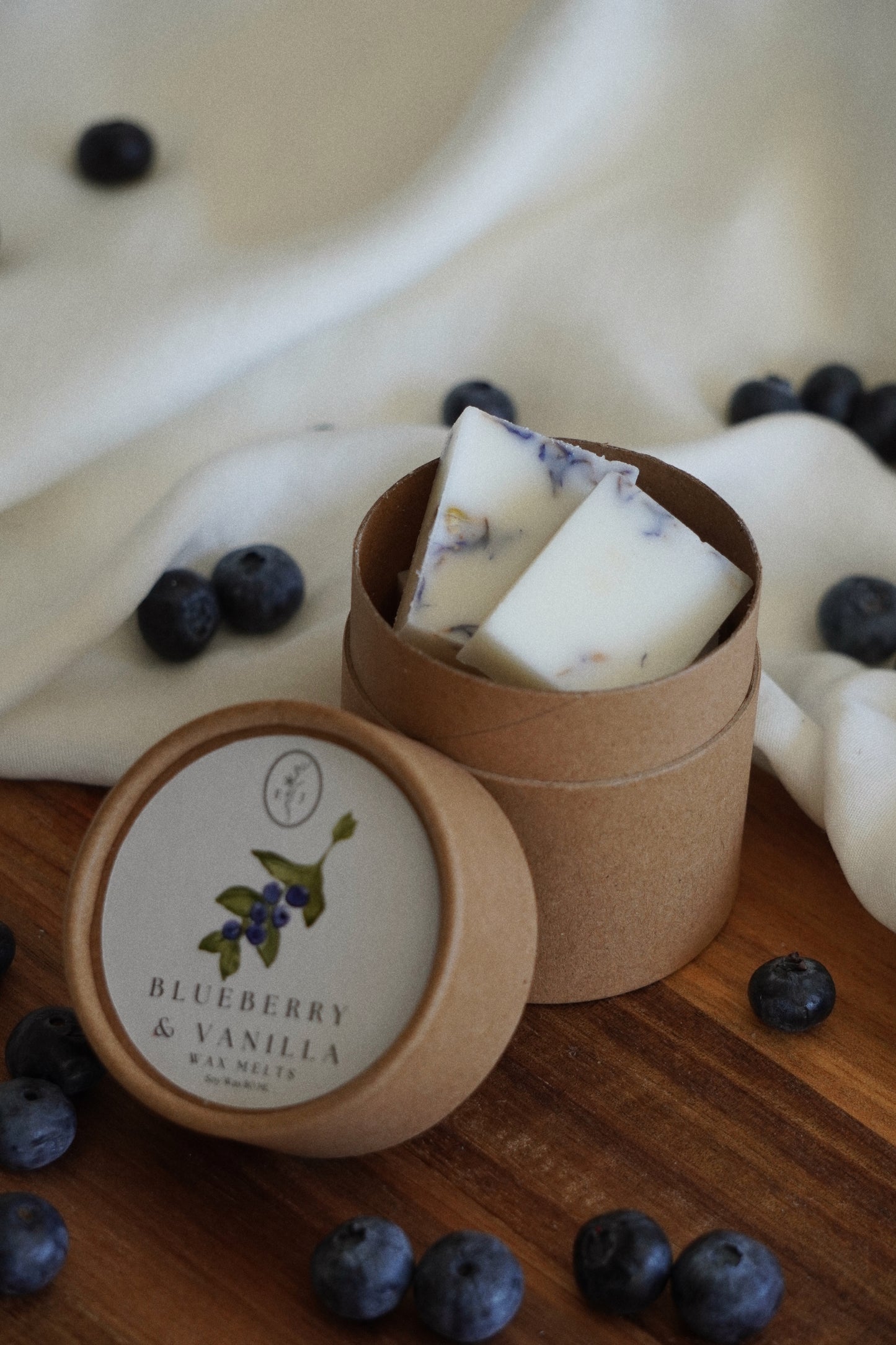 BLUEBERRY & VANILLA Wax Melts