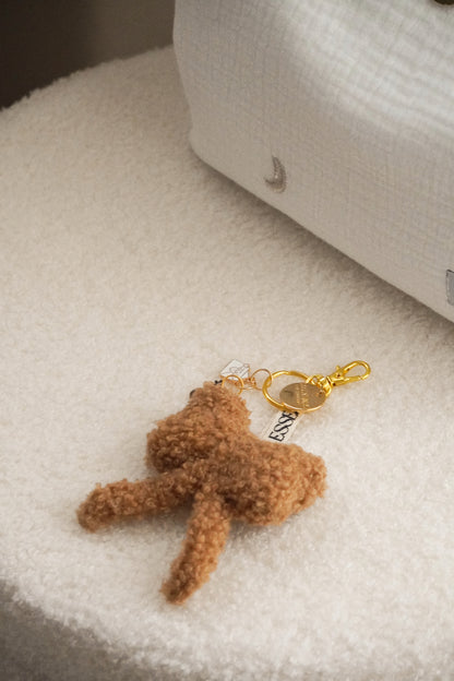 BOW CARAMEL Keychain