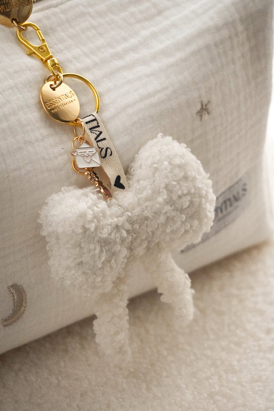 BOW CREAM Keychain