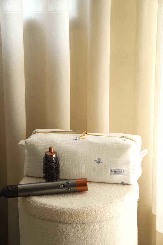 BUTTERFLY BLUE Hair Tool Bag