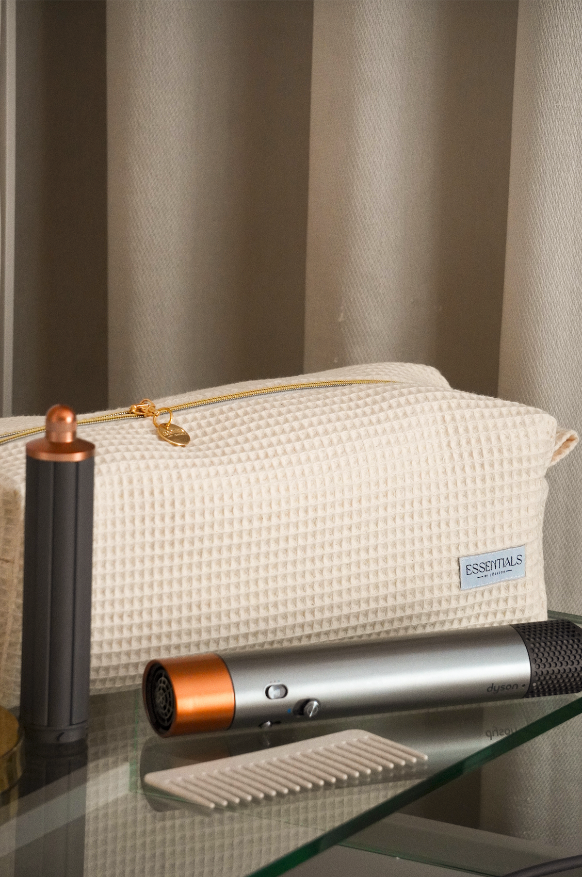 WAFFLE LATTE Hair Tool Bag