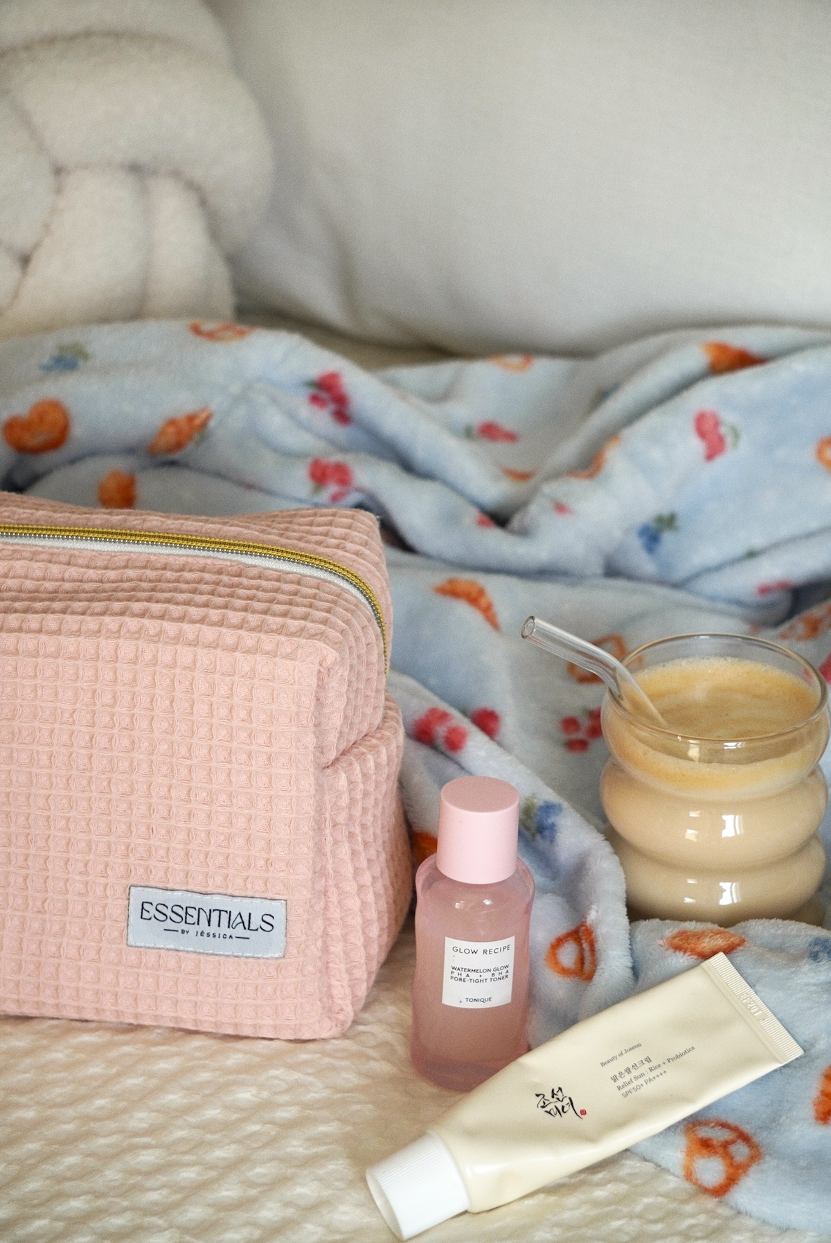 WAFFLE ROSE Medium Bag