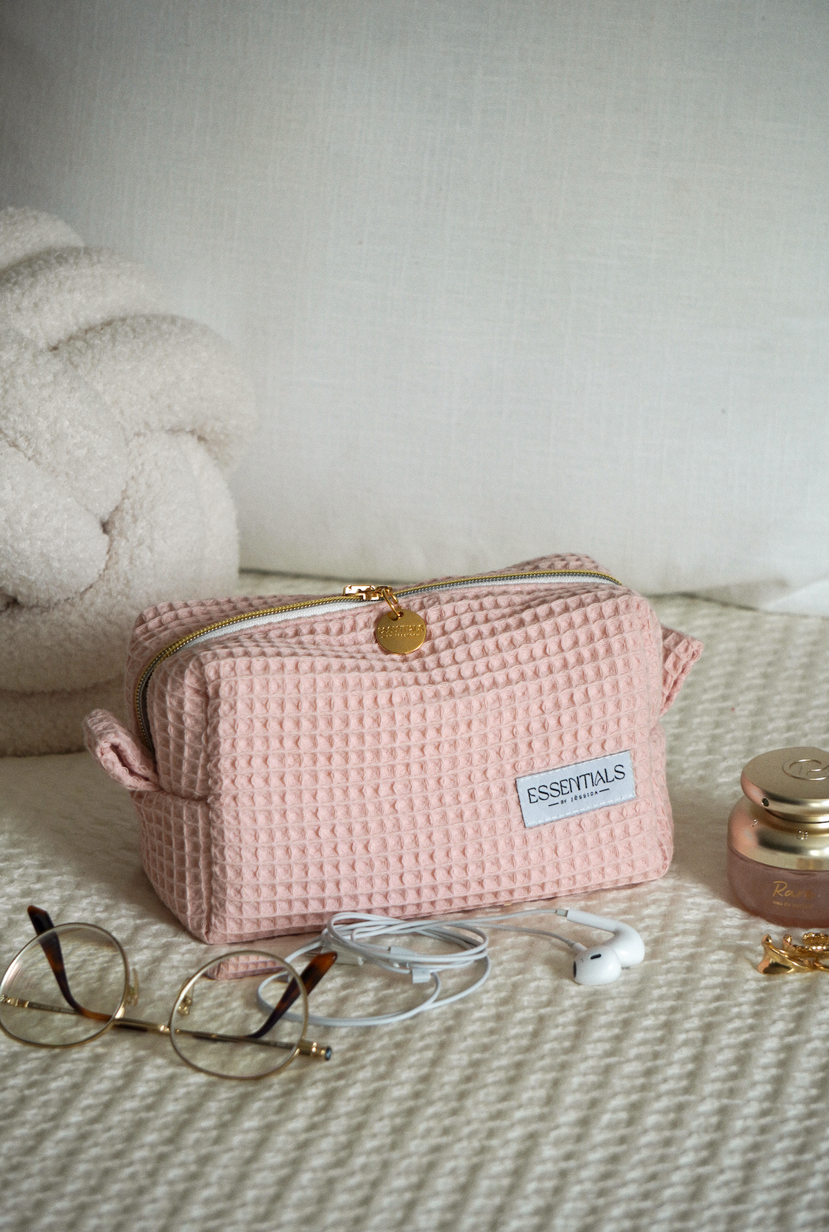 WAFFLE ROSE Small Bag