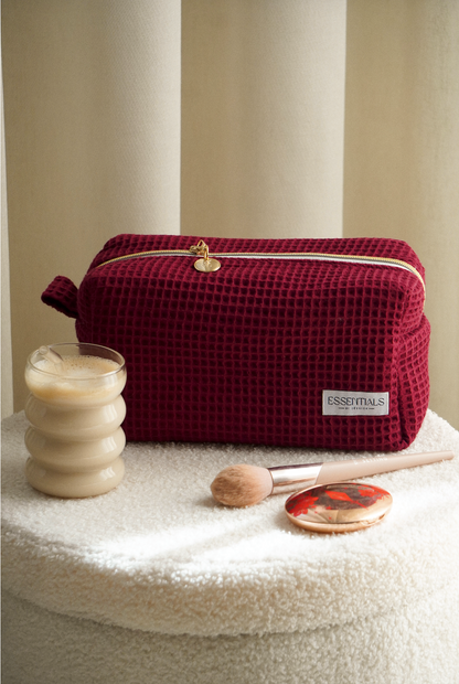 WAFFLE CHERRY Medium Bag