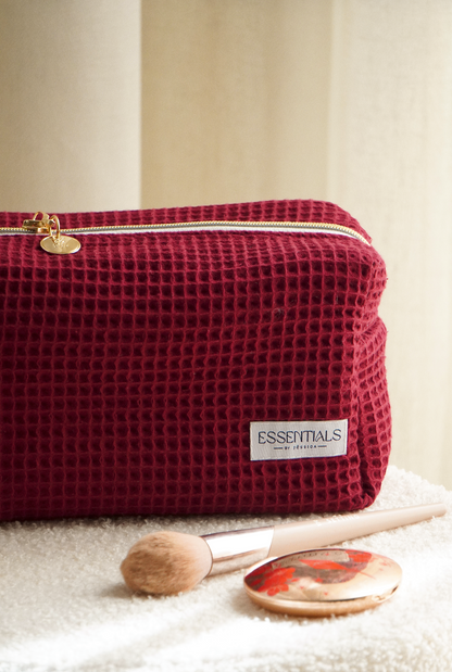WAFFLE CHERRY Medium Bag