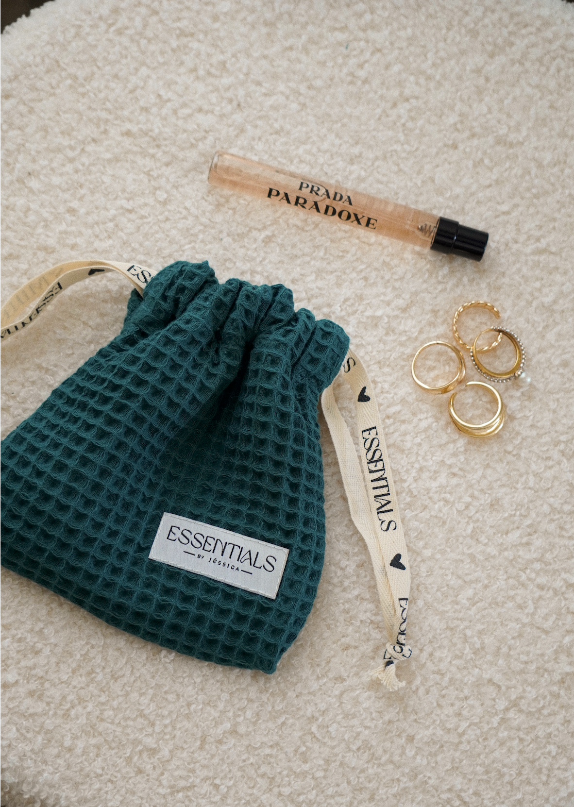 WAFFLE EMERALD Mini Bag