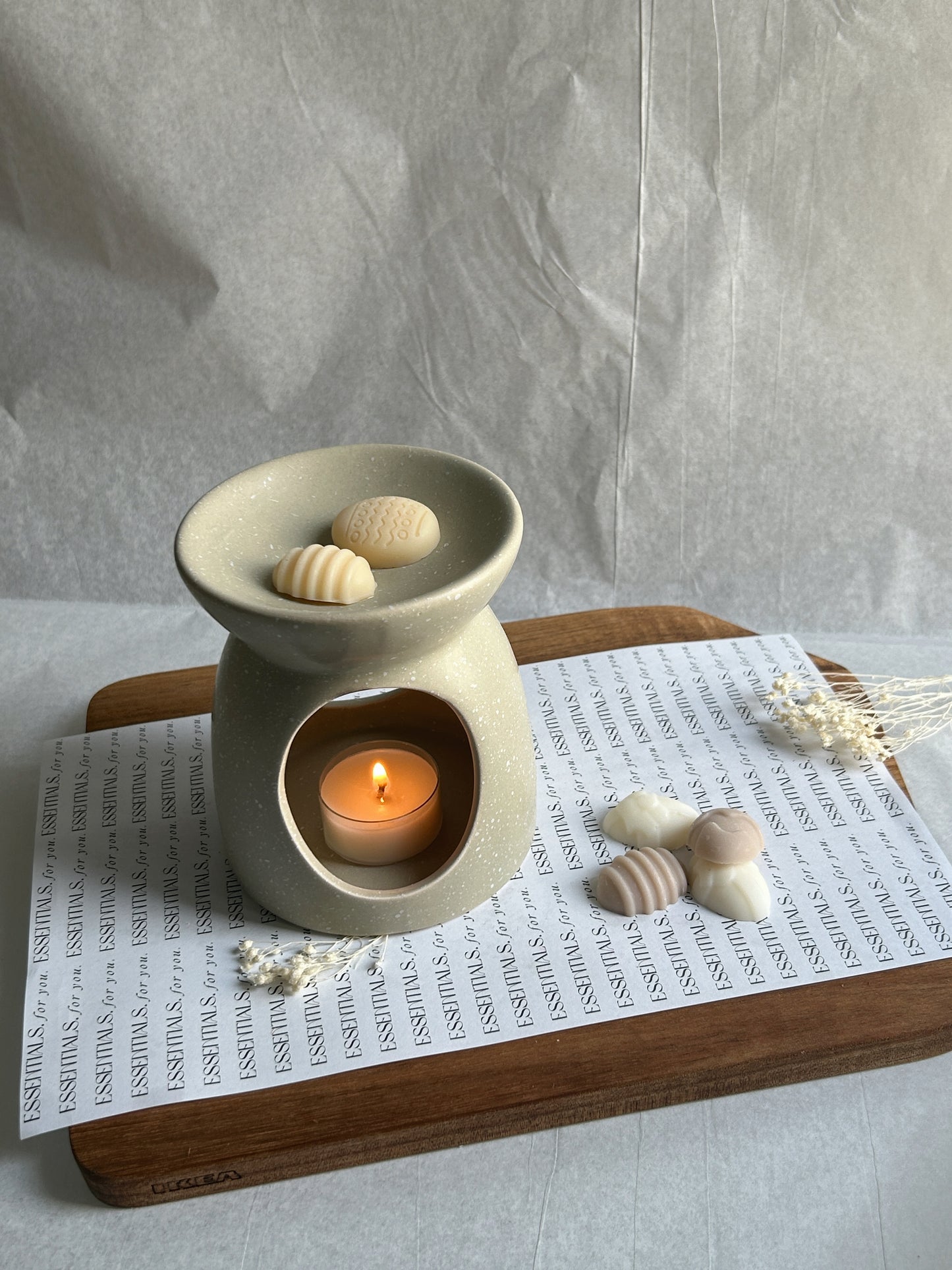 BEIGE Wax Burner