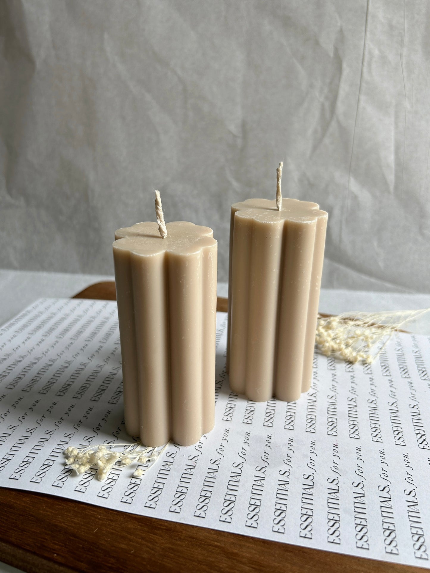 FLOWER PILLAR Candle