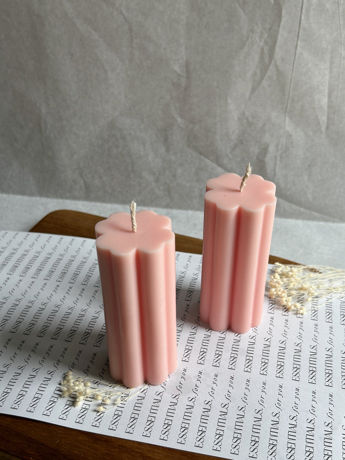 FLOWER PILLAR Candle