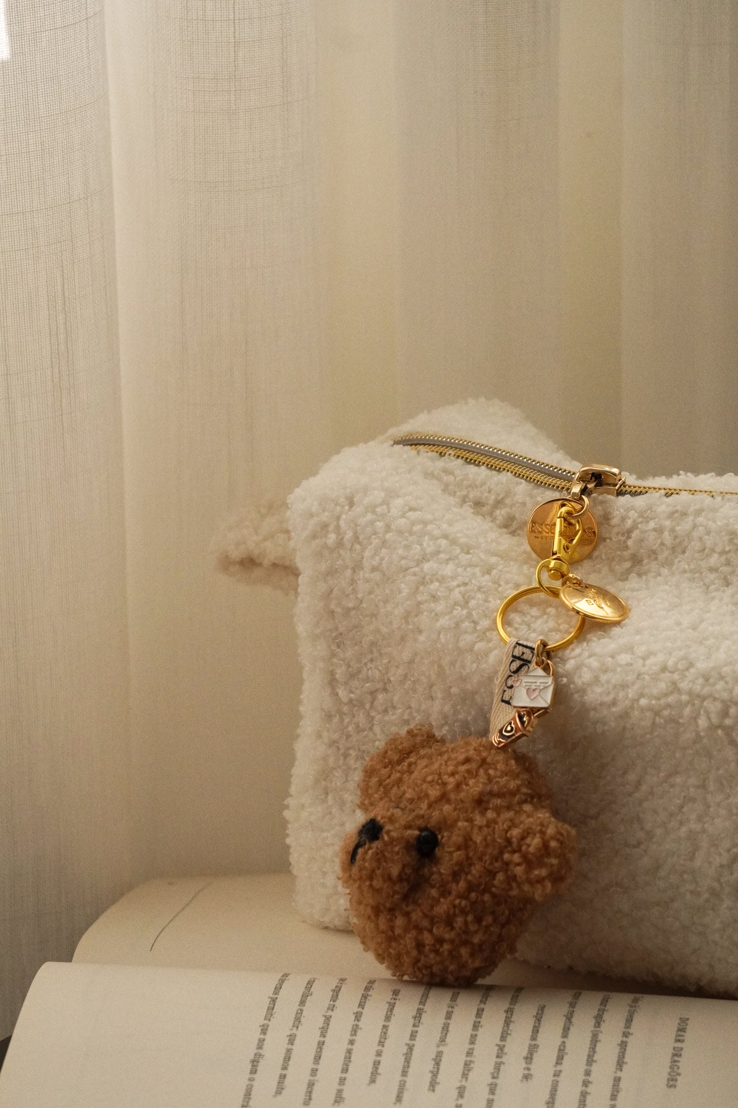 TEDDY CARAMEL Keychain