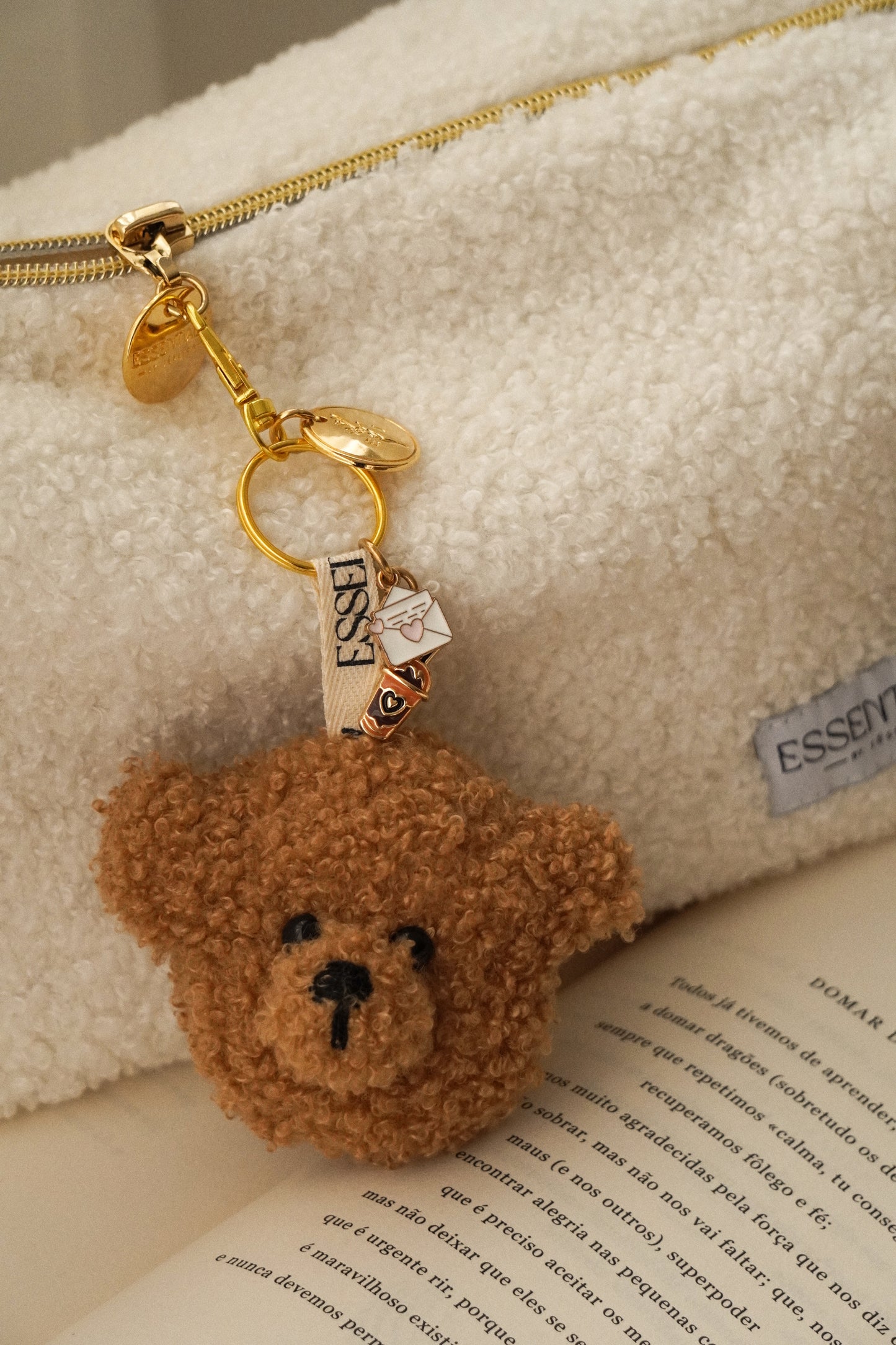 TEDDY CARAMEL Keychain