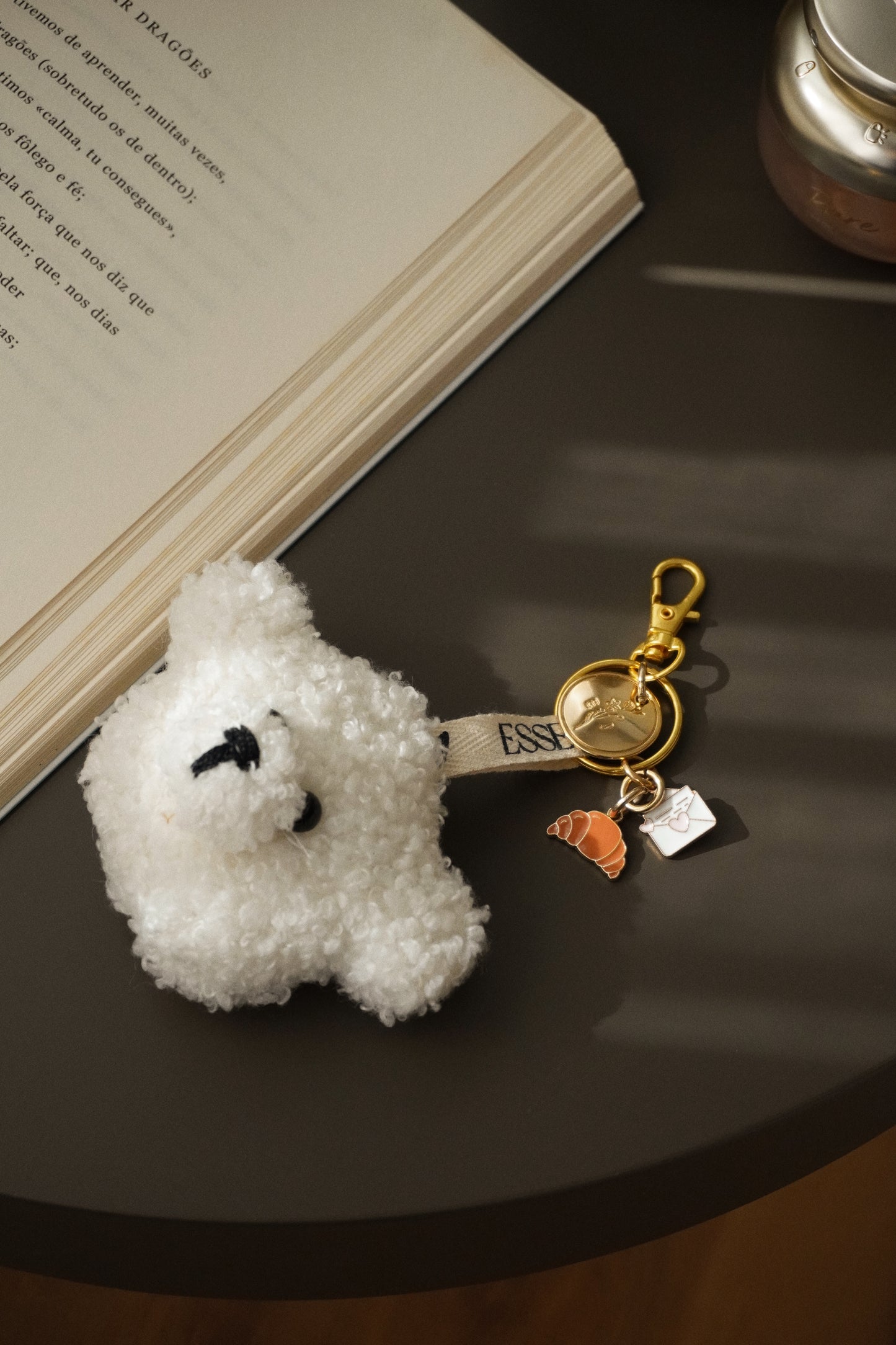 TEDDY CREAM Keychain