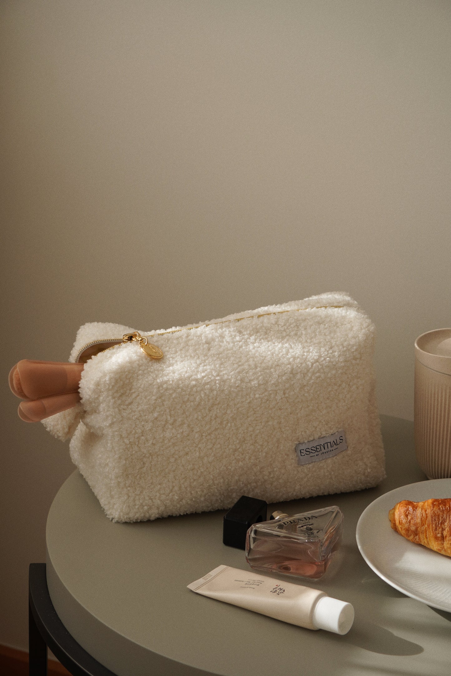 TEDDY CREAM Medium Bag