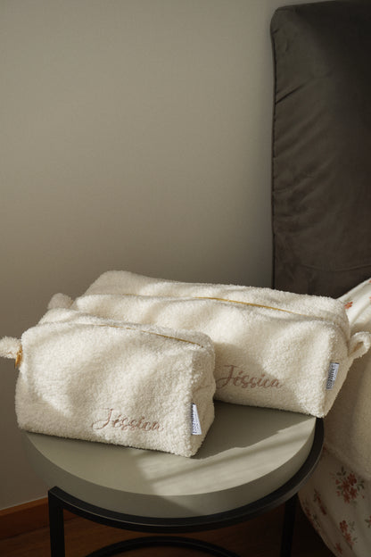 TEDDY CREAM Hair Tool Bag