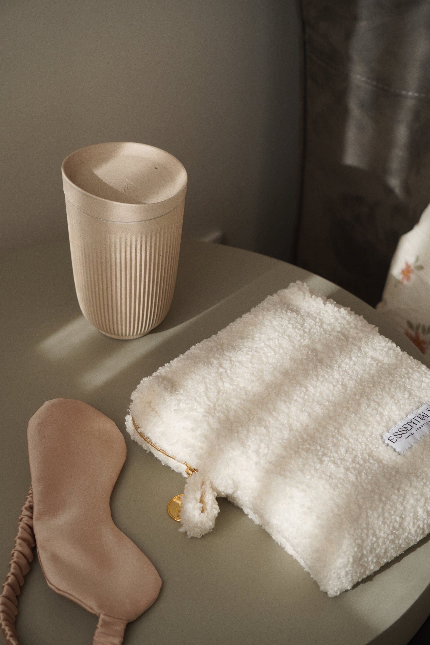 TEDDY CREAM Reader Bag