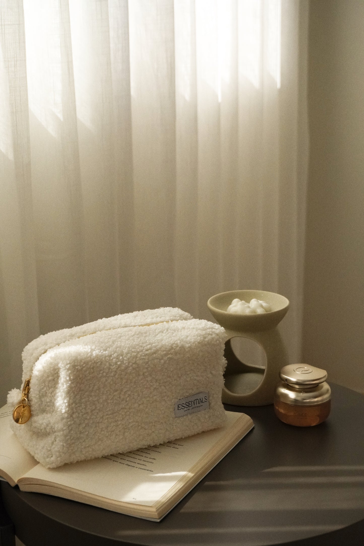 TEDDY CREAM Small Bag