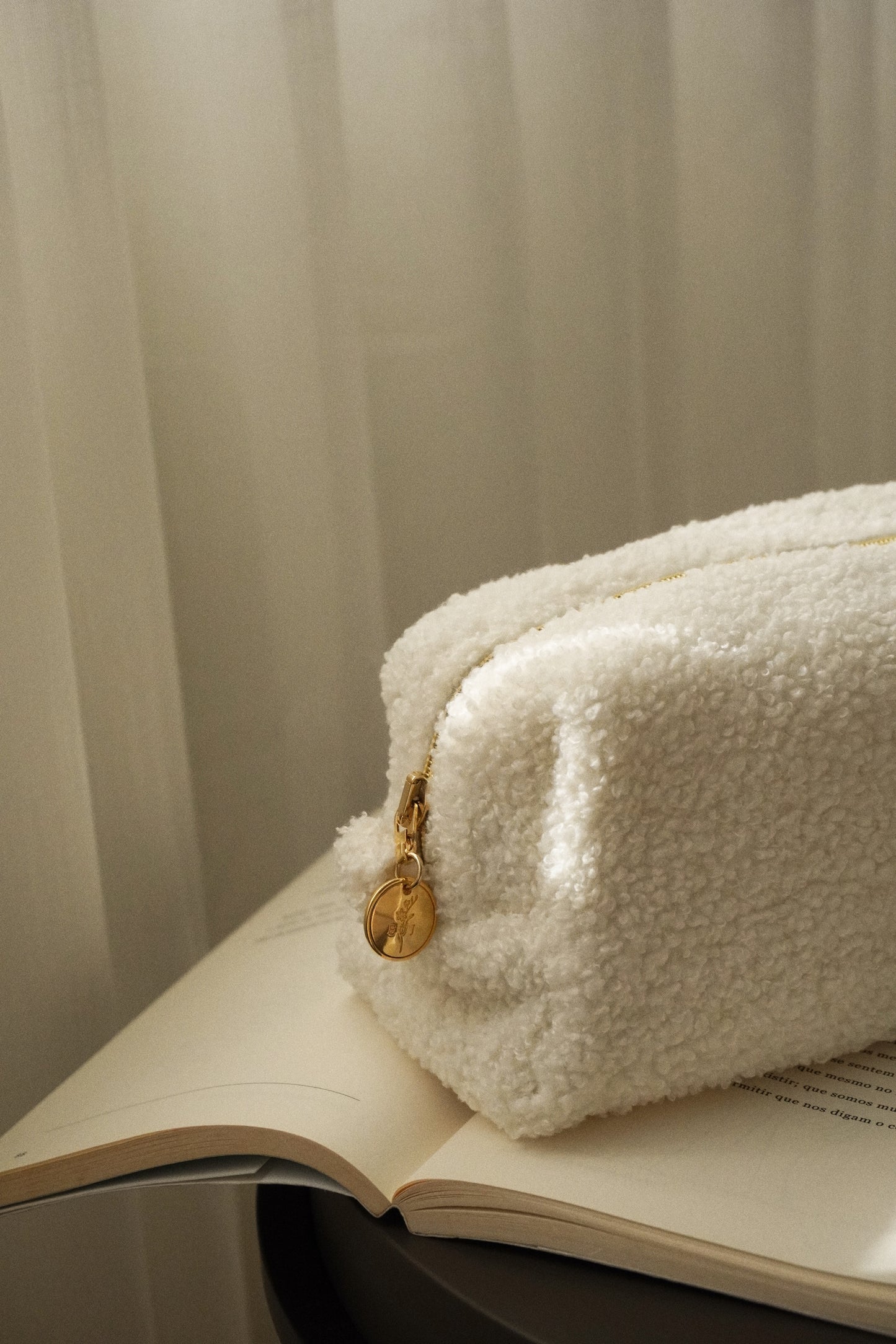 TEDDY CREAM Small Bag