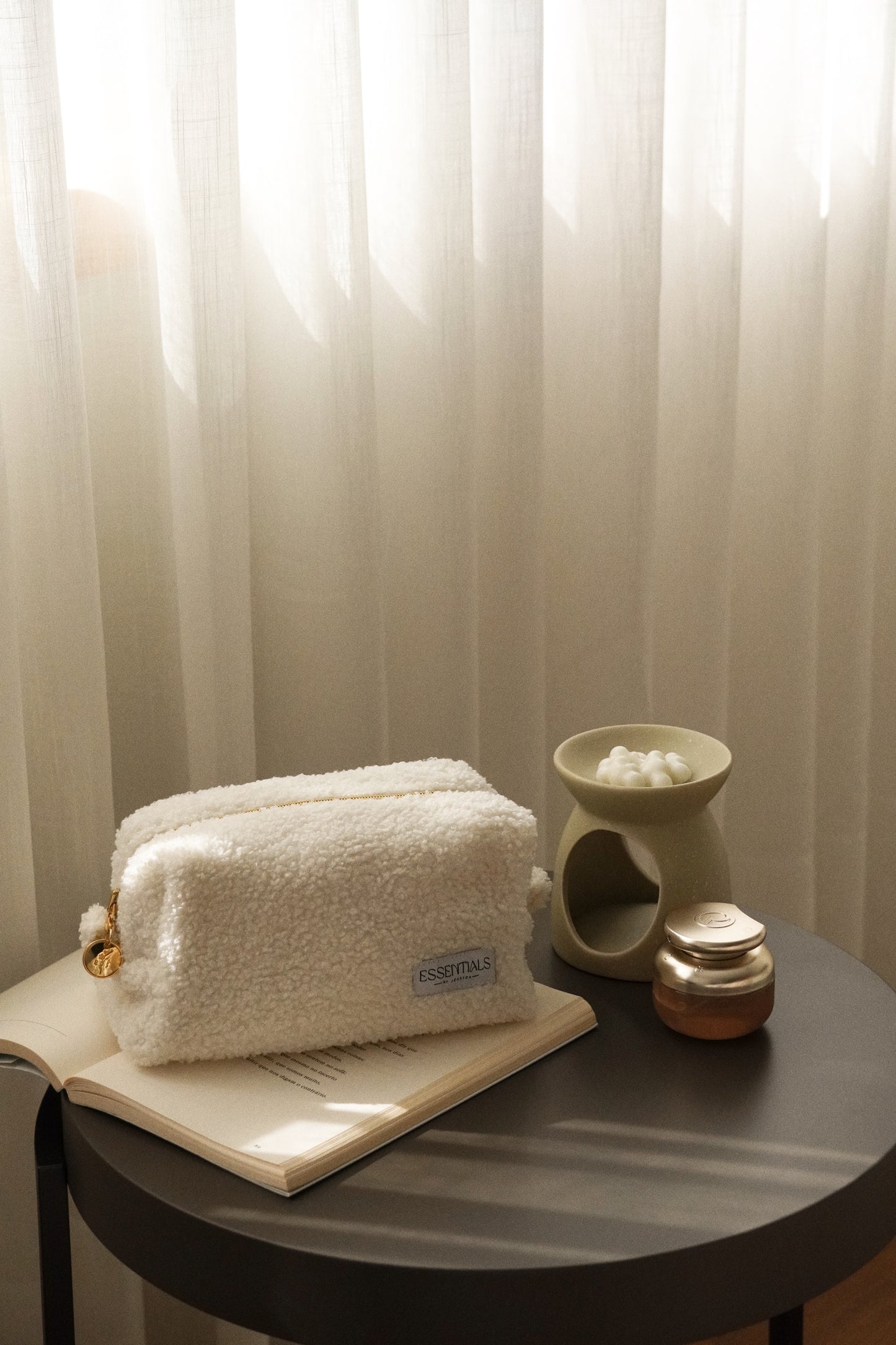 TEDDY CREAM Small Bag