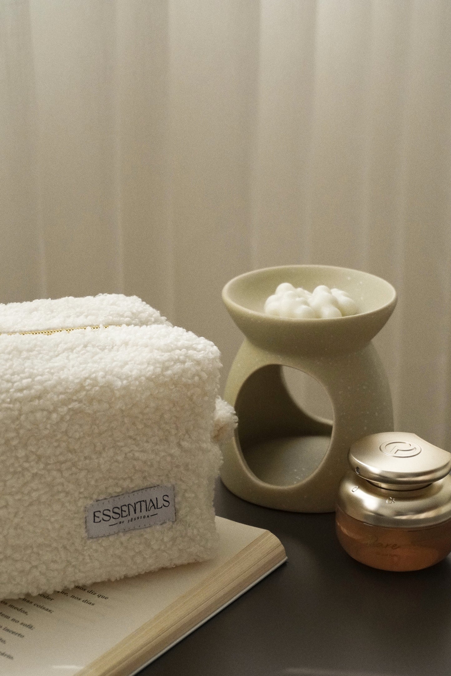 TEDDY CREAM Small Bag