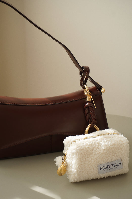 TEDDY CREAM Wallet Bag