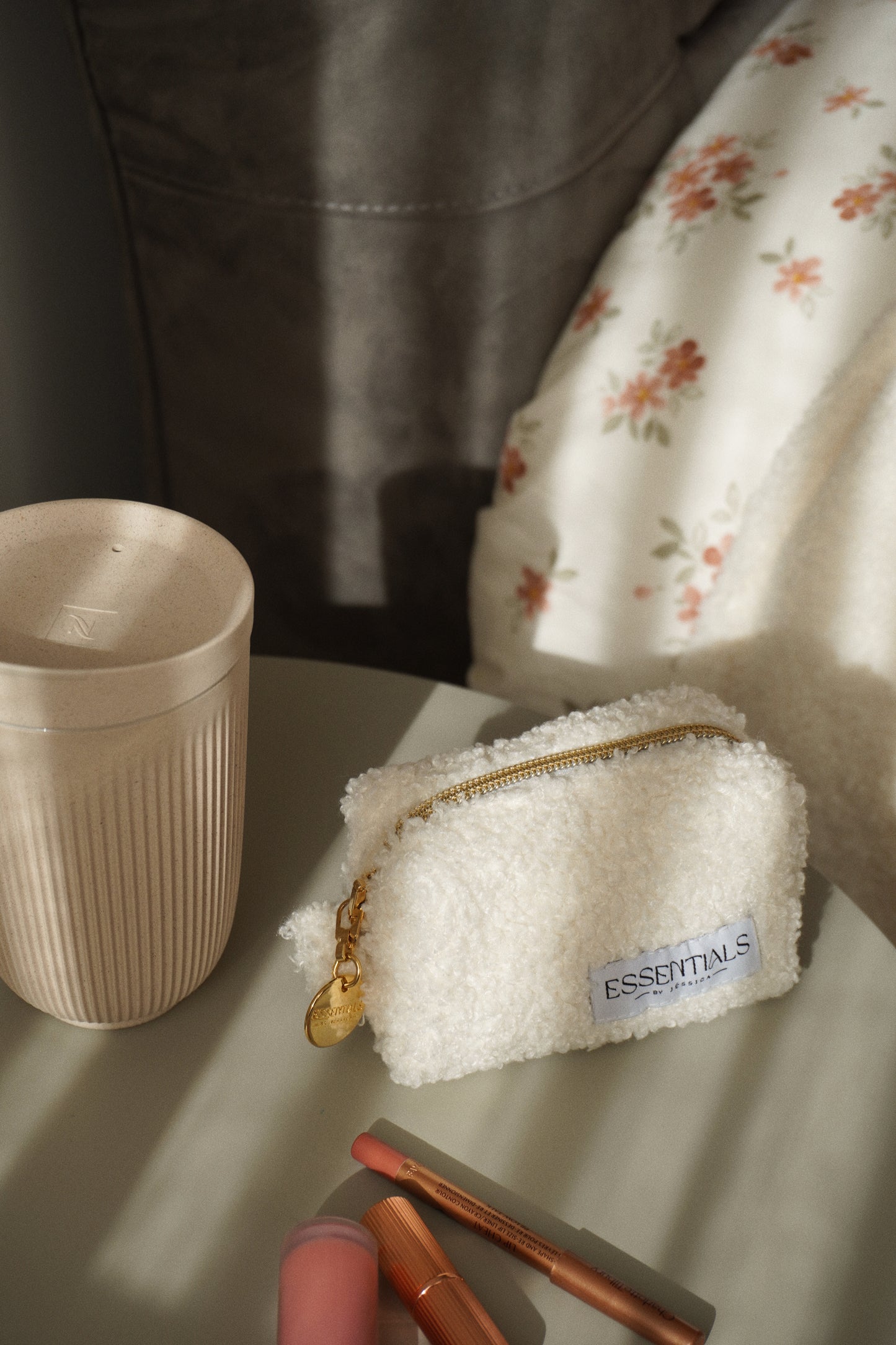 TEDDY CREAM Wallet Bag