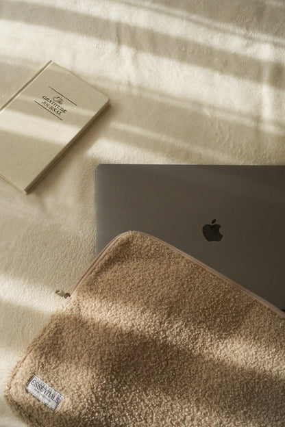 TEDDY LATTE Laptop Bag In - Silver Edition