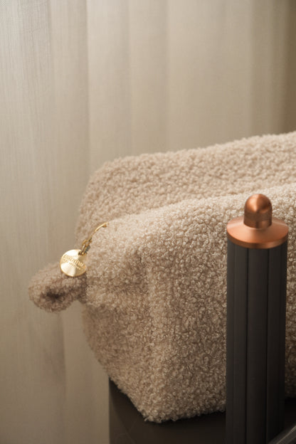 TEDDY LATTE Hair Tool Bag