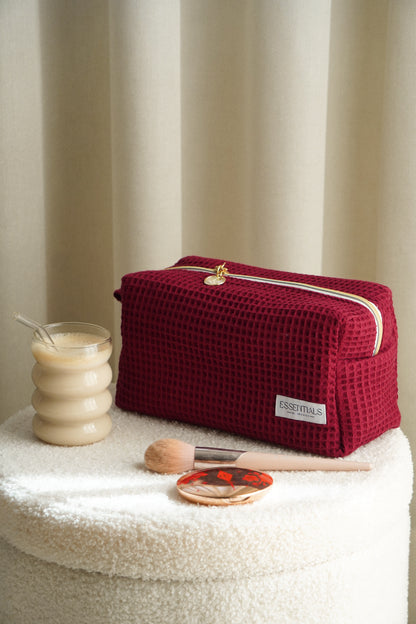 WAFFLE CHERRY Medium Bag