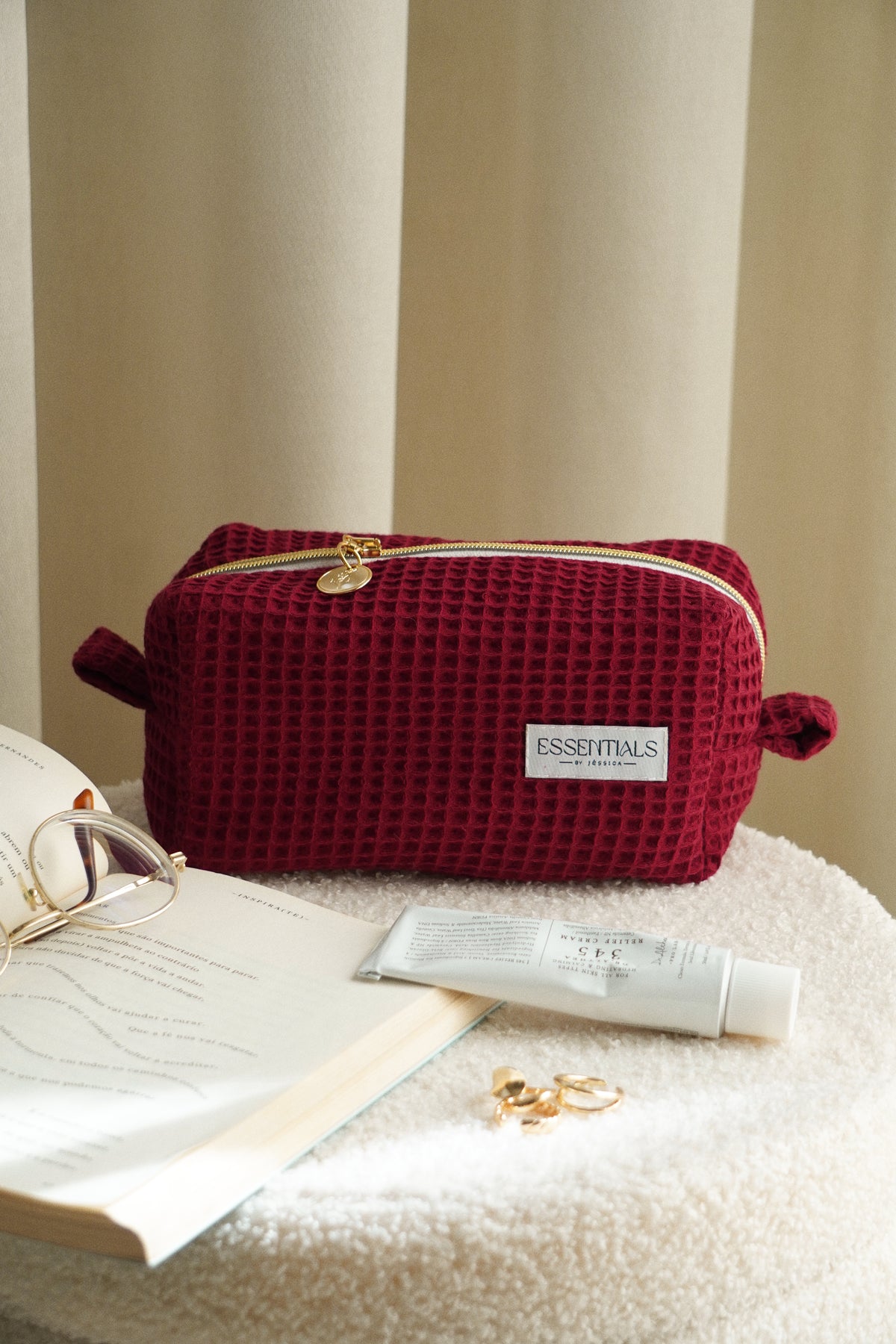 WAFFLE CHERRY Small Bag
