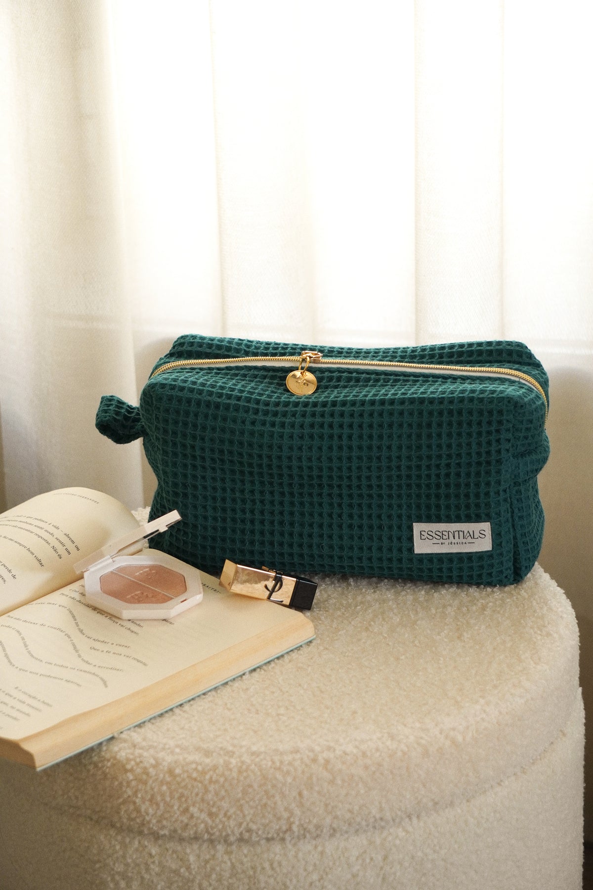 WAFFLE EMERALD Medium Bag