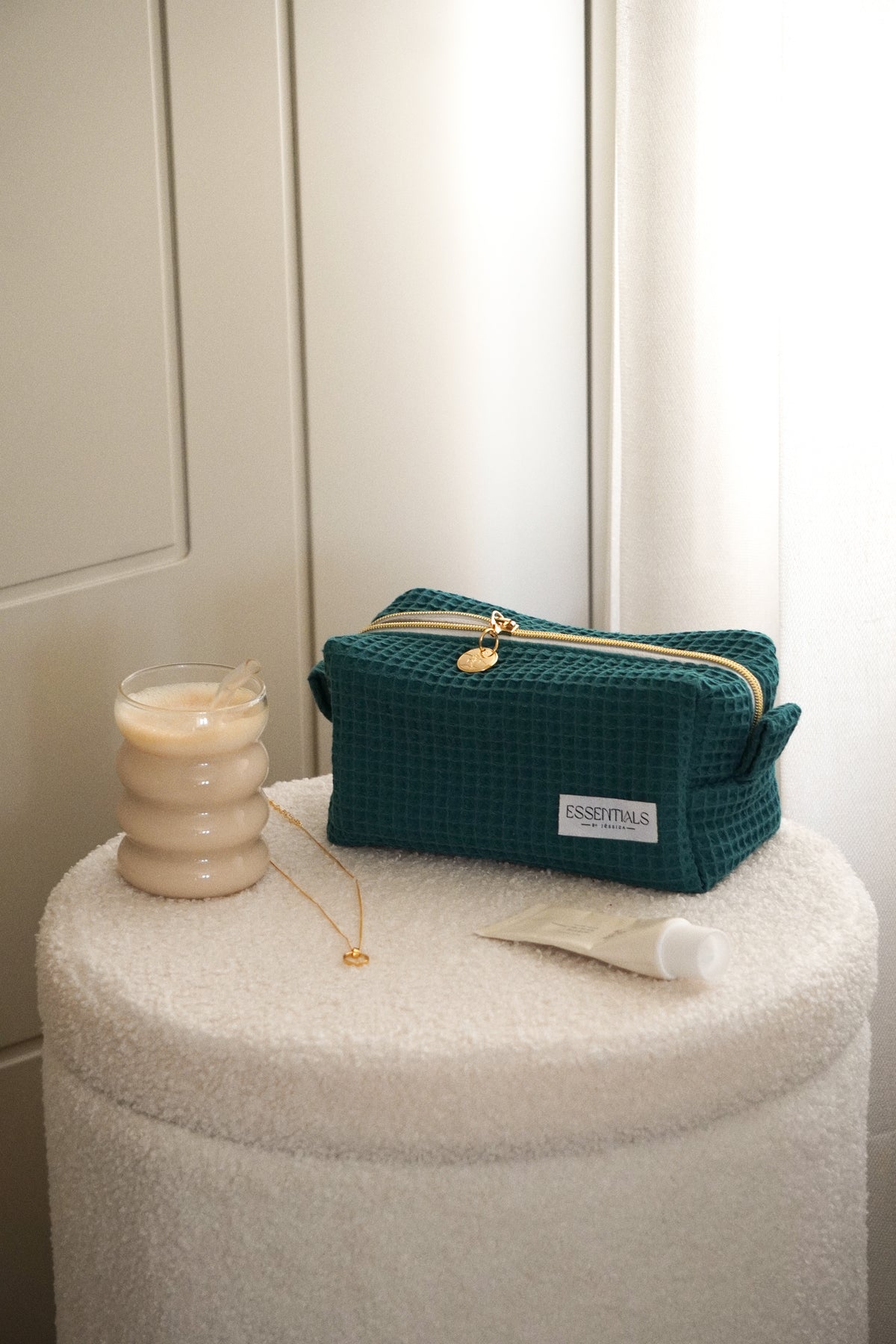 WAFFLE EMERALD Small Bag