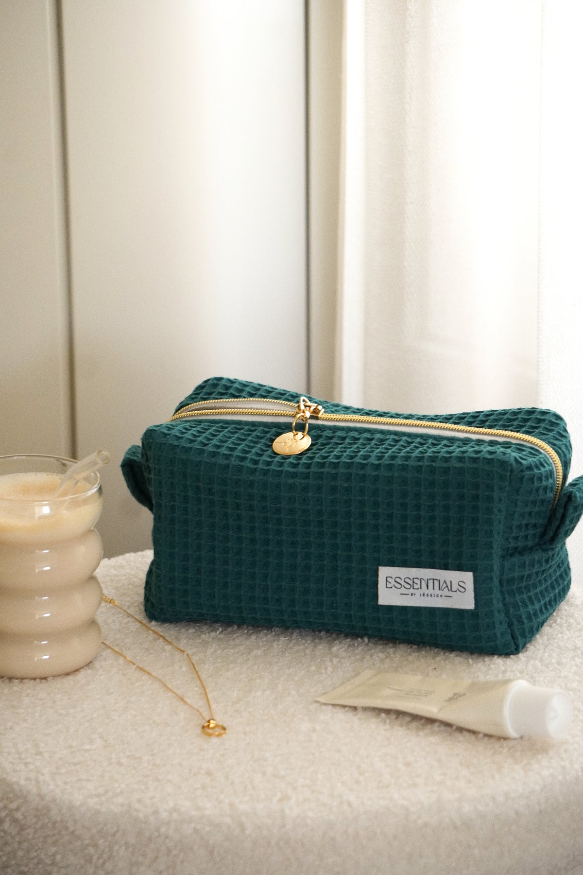 WAFFLE EMERALD Small Bag